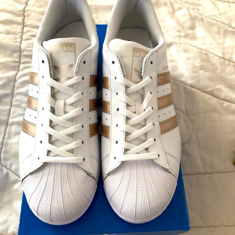 Adidas Superstar White/Rosegold